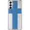 Finland Flag Distressed Galaxy A15 5G Clear Case